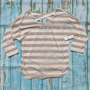 New York & Company Striped Blouse